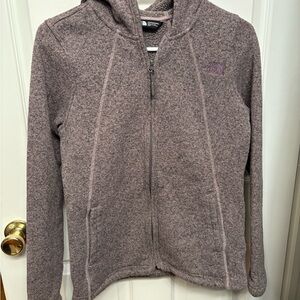 The North Face Taupe Fleece-Lined Jacket